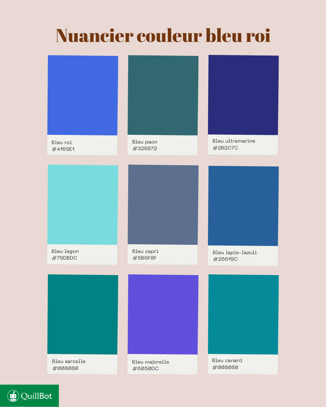 bleu roi couleur