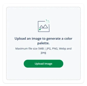 Color palette generator image upload