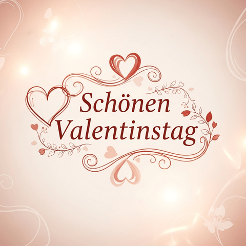 Valentinstagsbild mit Herz