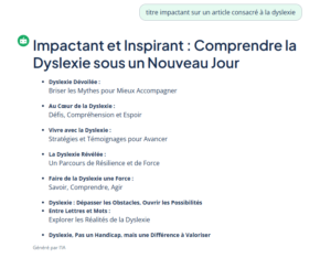 générateur de titre