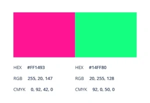 Komplementärfarben Beispiel