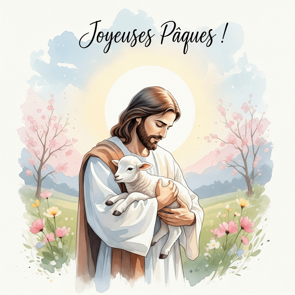 image religieuse paques