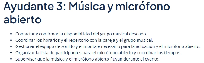 Con el generador de to do list de QuillBot podrás saber qué función desempeña cada ayudante en todo momento.