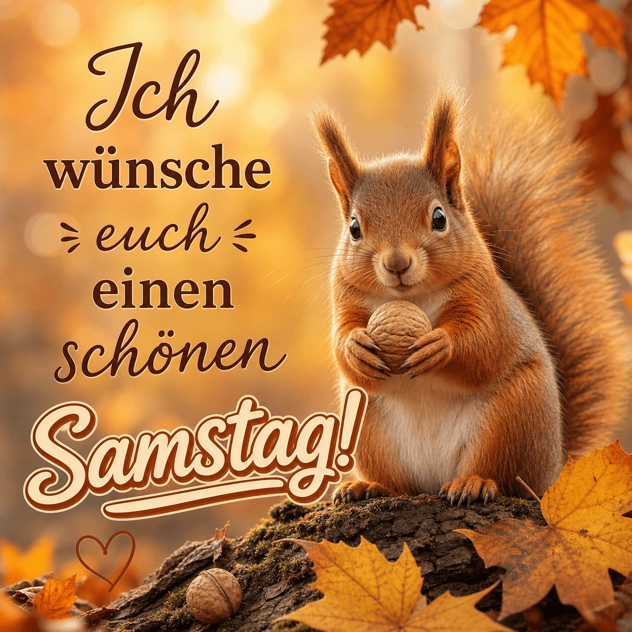 Schönen Samstag Bild Herbst