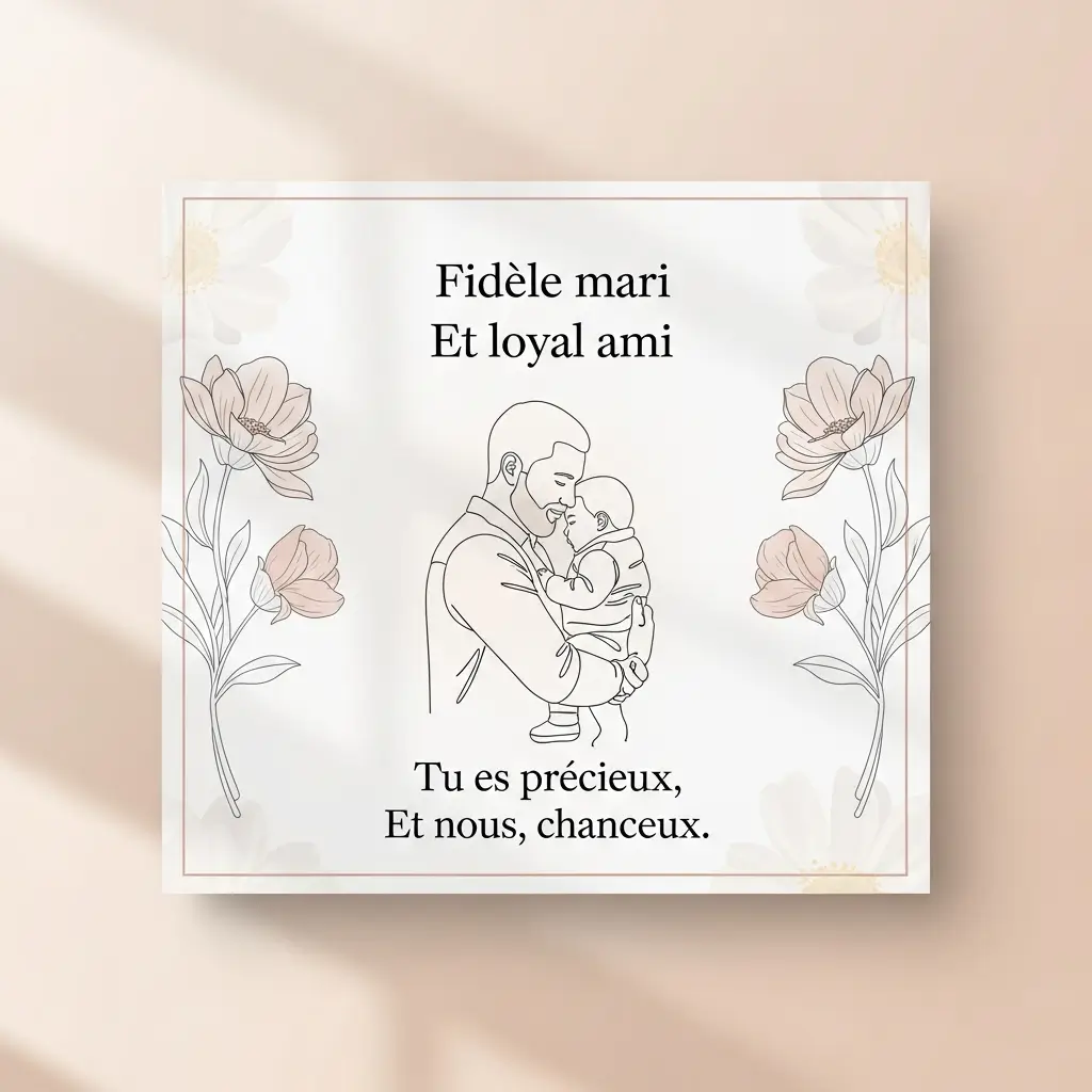 poeme bonne fete des peres