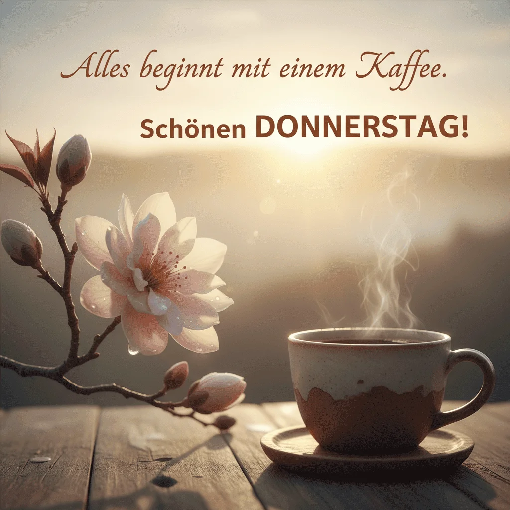 Kaffee am Morgen